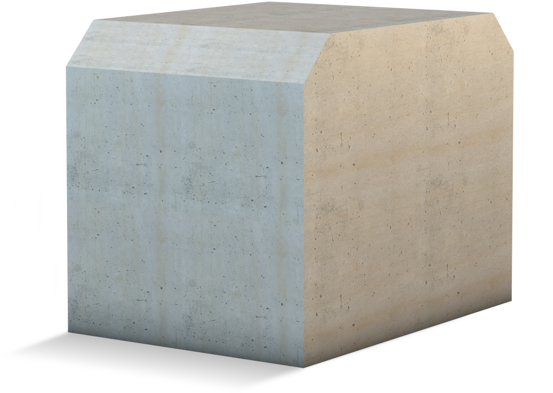 Beispiel Betonelement für Trafostationen
